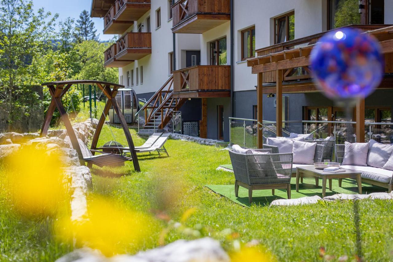 Apart- Und Wellnesshotel Dachsteinresort Russbach am Pass Gschütt Eksteriør bilde