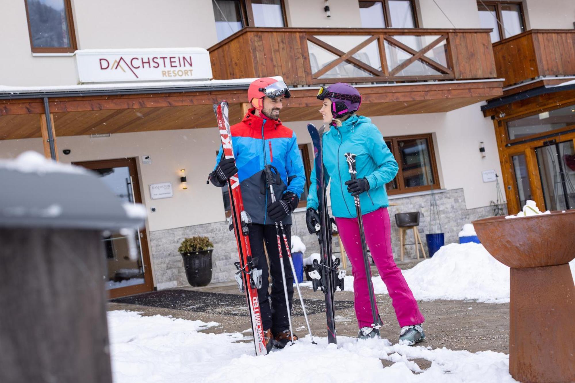 Apart- Und Wellnesshotel Dachsteinresort Russbach am Pass Gschütt Eksteriør bilde