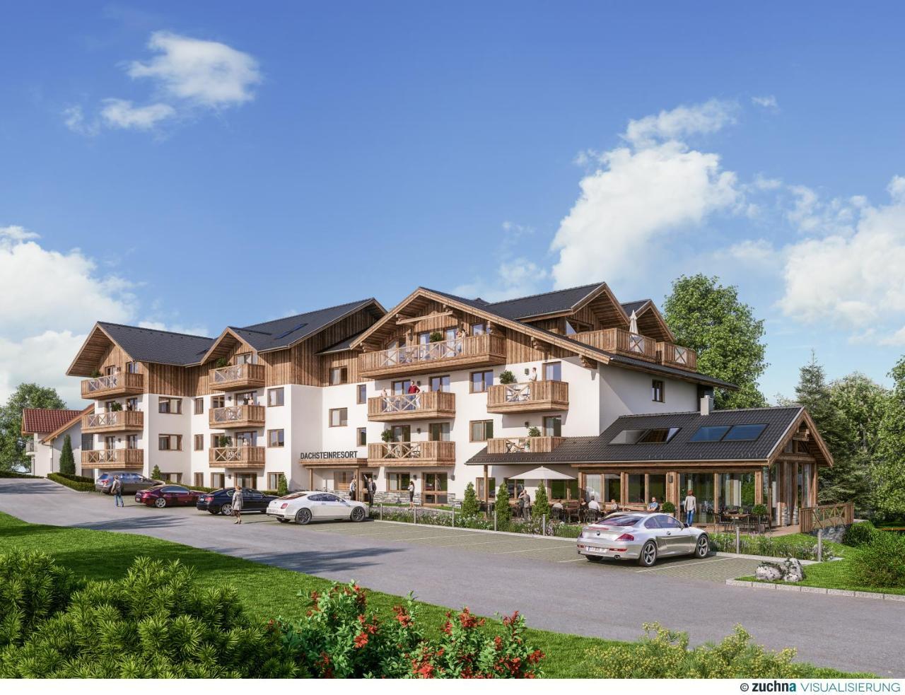 Apart- Und Wellnesshotel Dachsteinresort Russbach am Pass Gschütt Eksteriør bilde